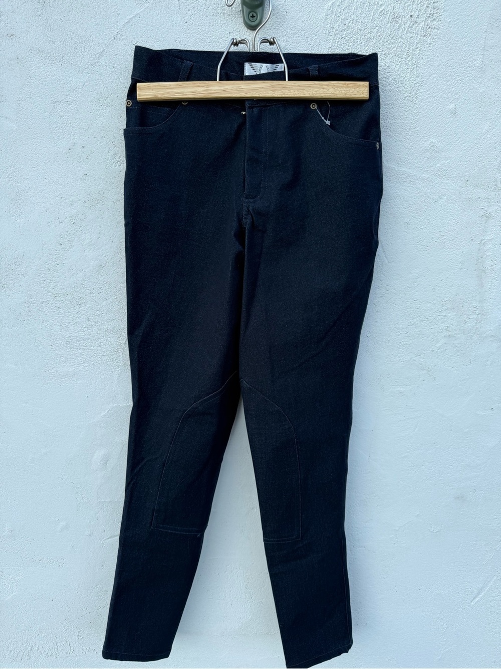 Tuffrider NWOT Denim color Horseback Riding Breeches Women’s 24